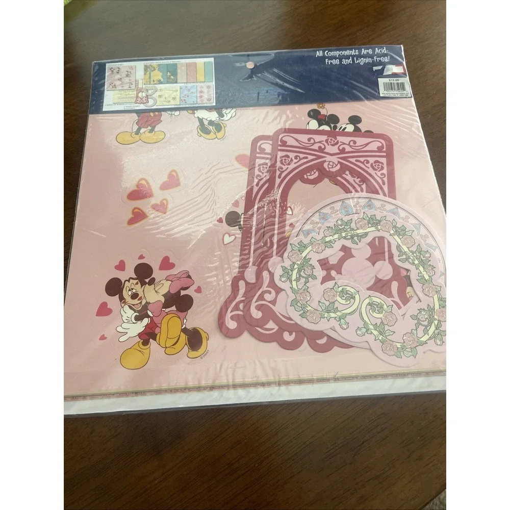 Walt Disney World Scrapbooking Kit Capture The Magic Mickey Minnie Love